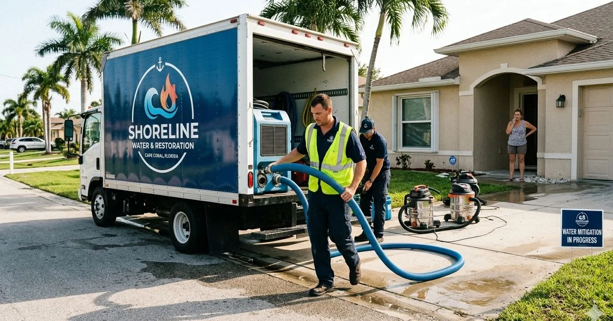 Burst Pipe Cleanup